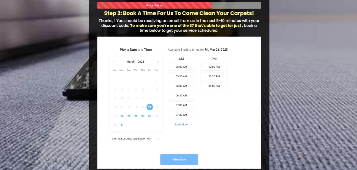 Carpet Cleaners snapshot screenshot