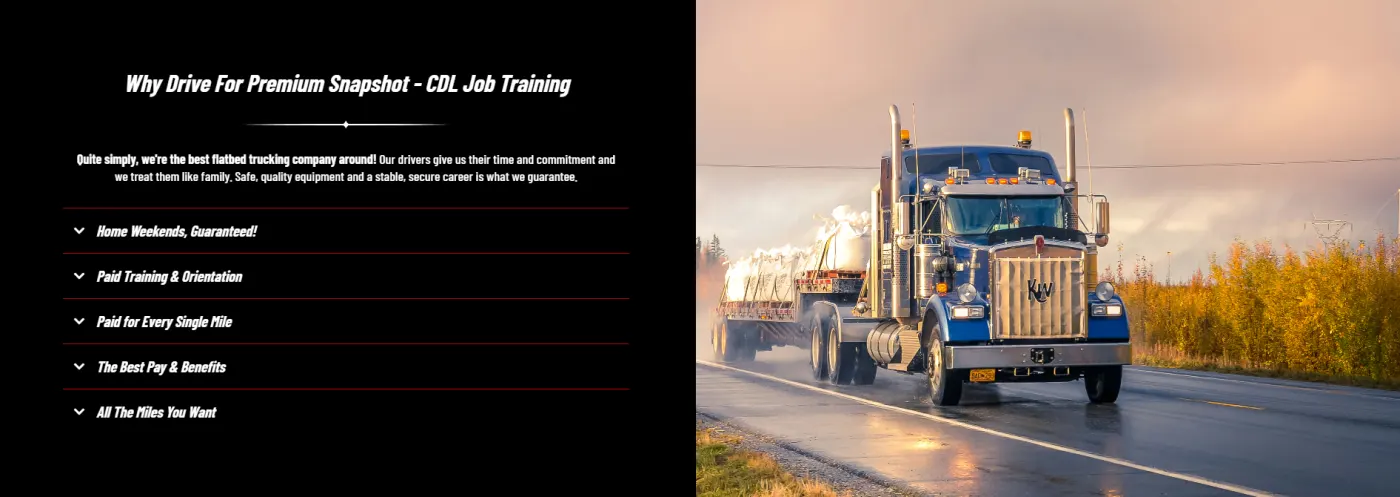 CDL Job Training snapshot screenshot