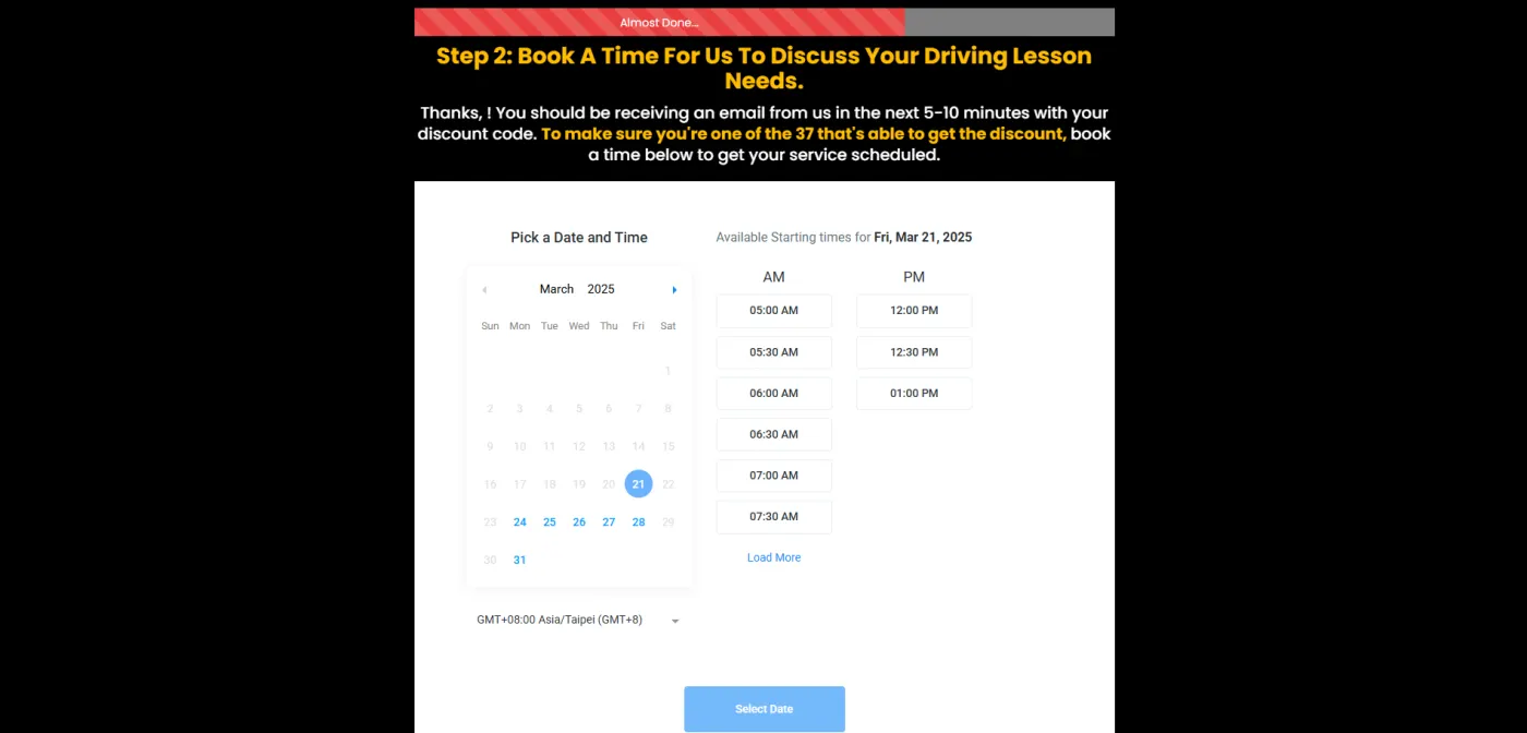 Driving Instructor snapshot preview
