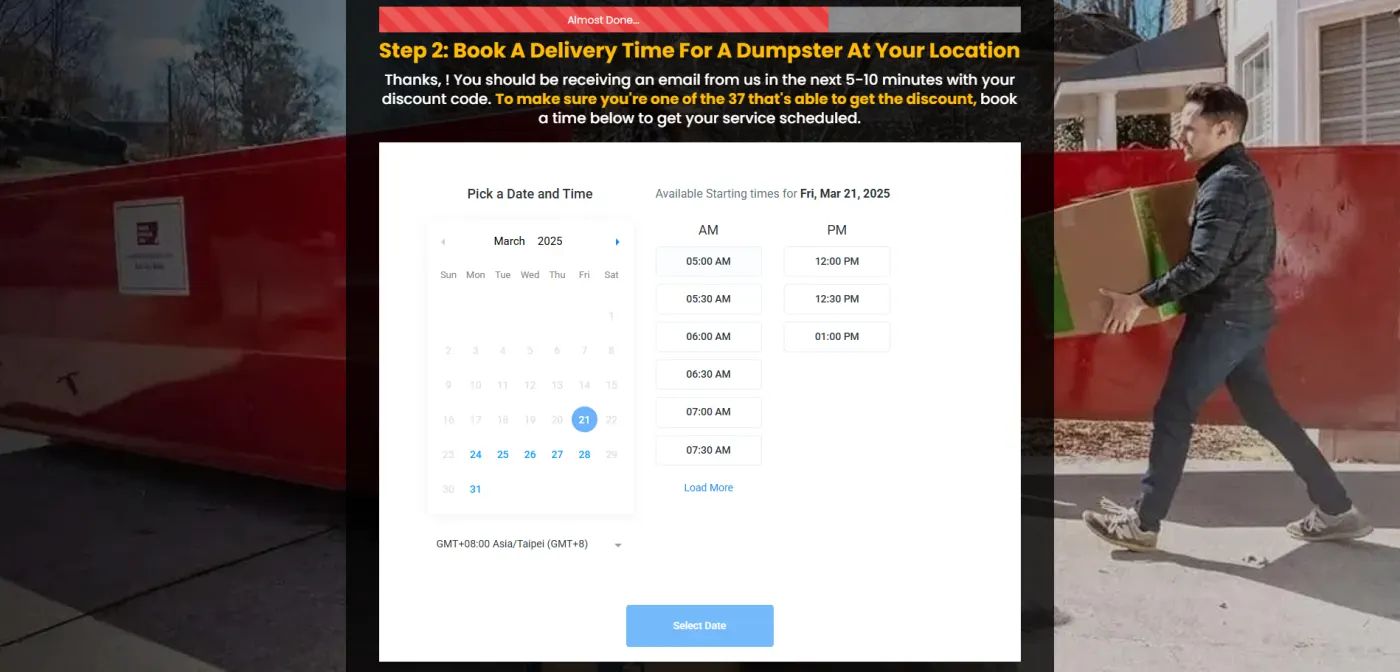Dumpster Rental snapshot preview