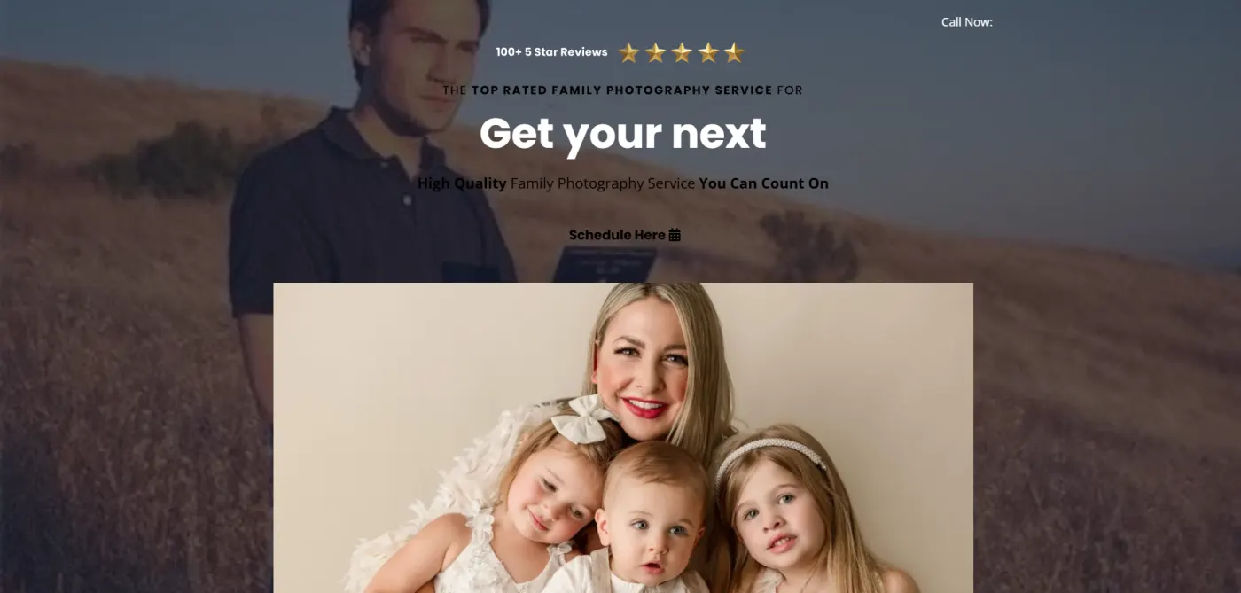 Family Photography snapshot screenshot