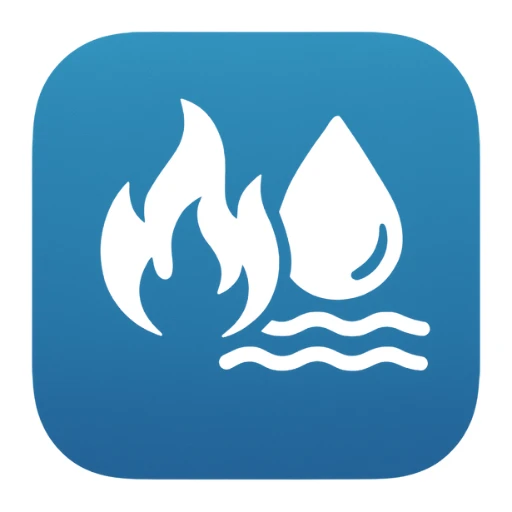 Fire & Water Damage Restoration snapshot logo