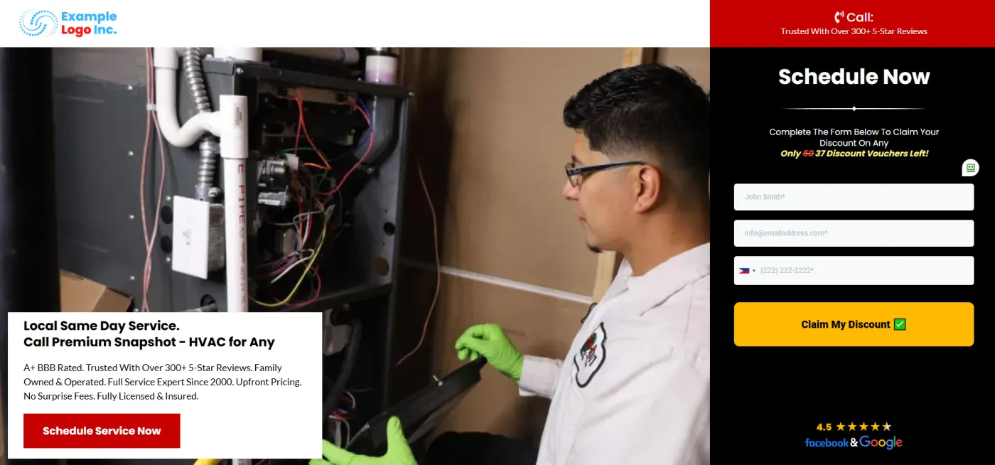 HVAC snapshot screenshot