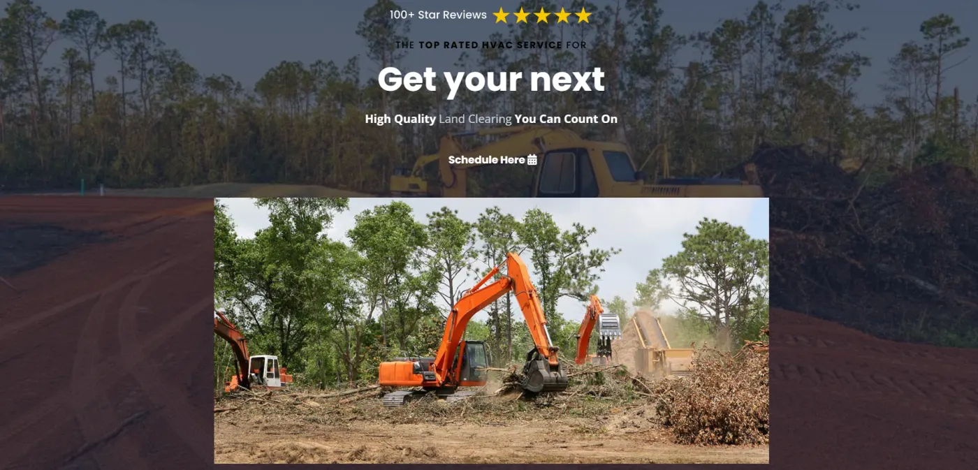Land Clearing Service snapshot preview