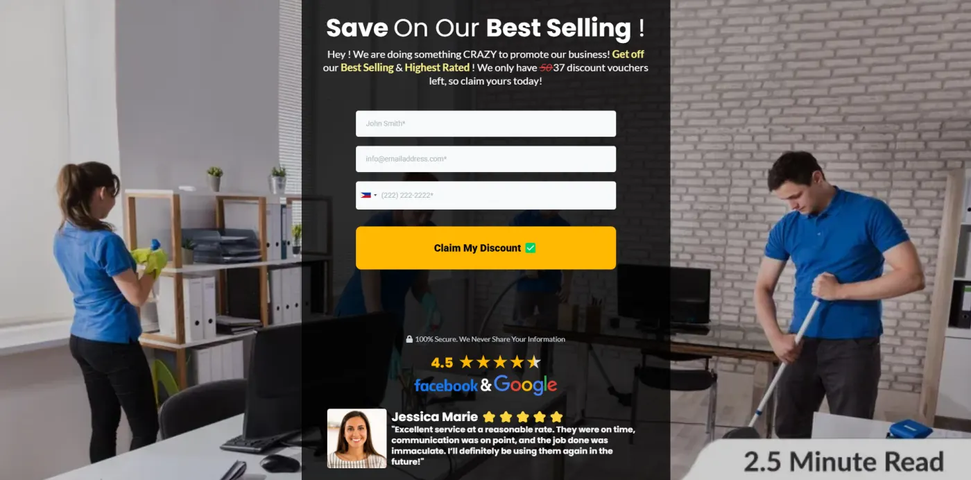 Office Cleaning Service snapshot preview