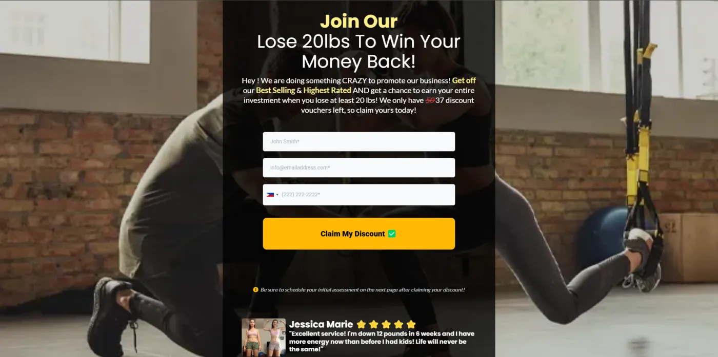 Personal Trainer snapshot screenshot