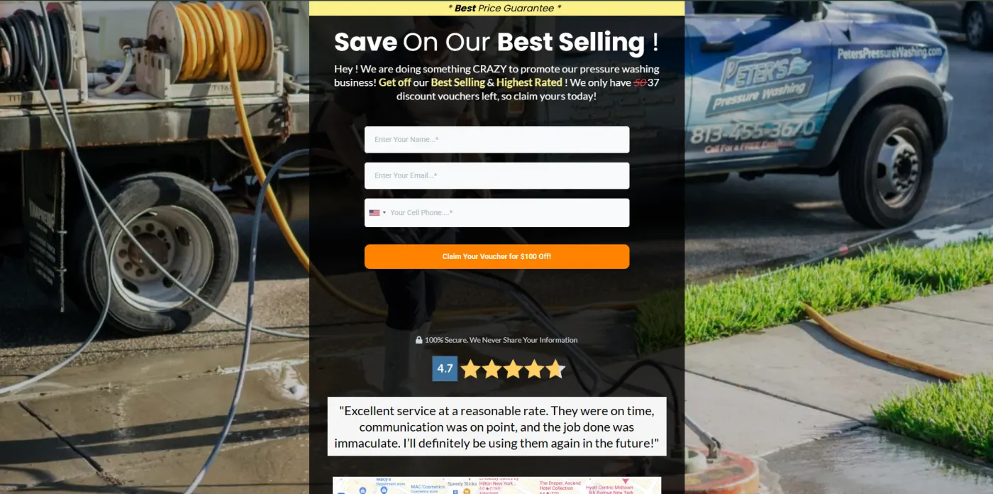 Pressure Washing snapshot screenshot