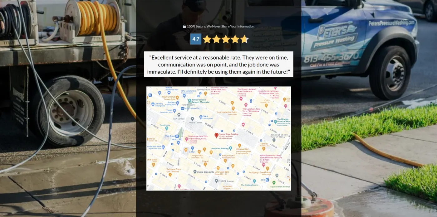 Pressure Washing snapshot screenshot
